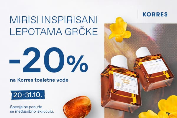 Korres toaletna voda 10/25